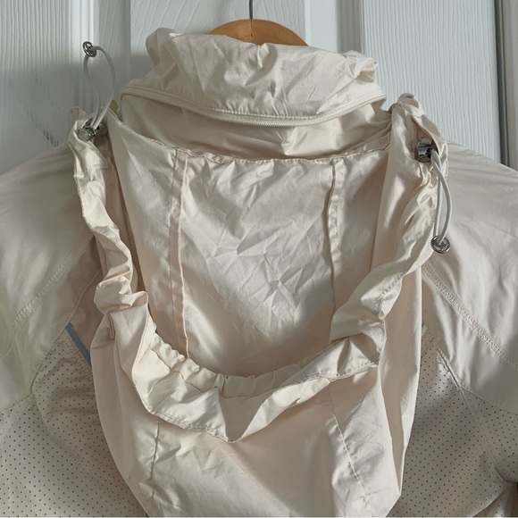 Lululemon White Zipper Reflective Track Jacket - Picture 9 of 16